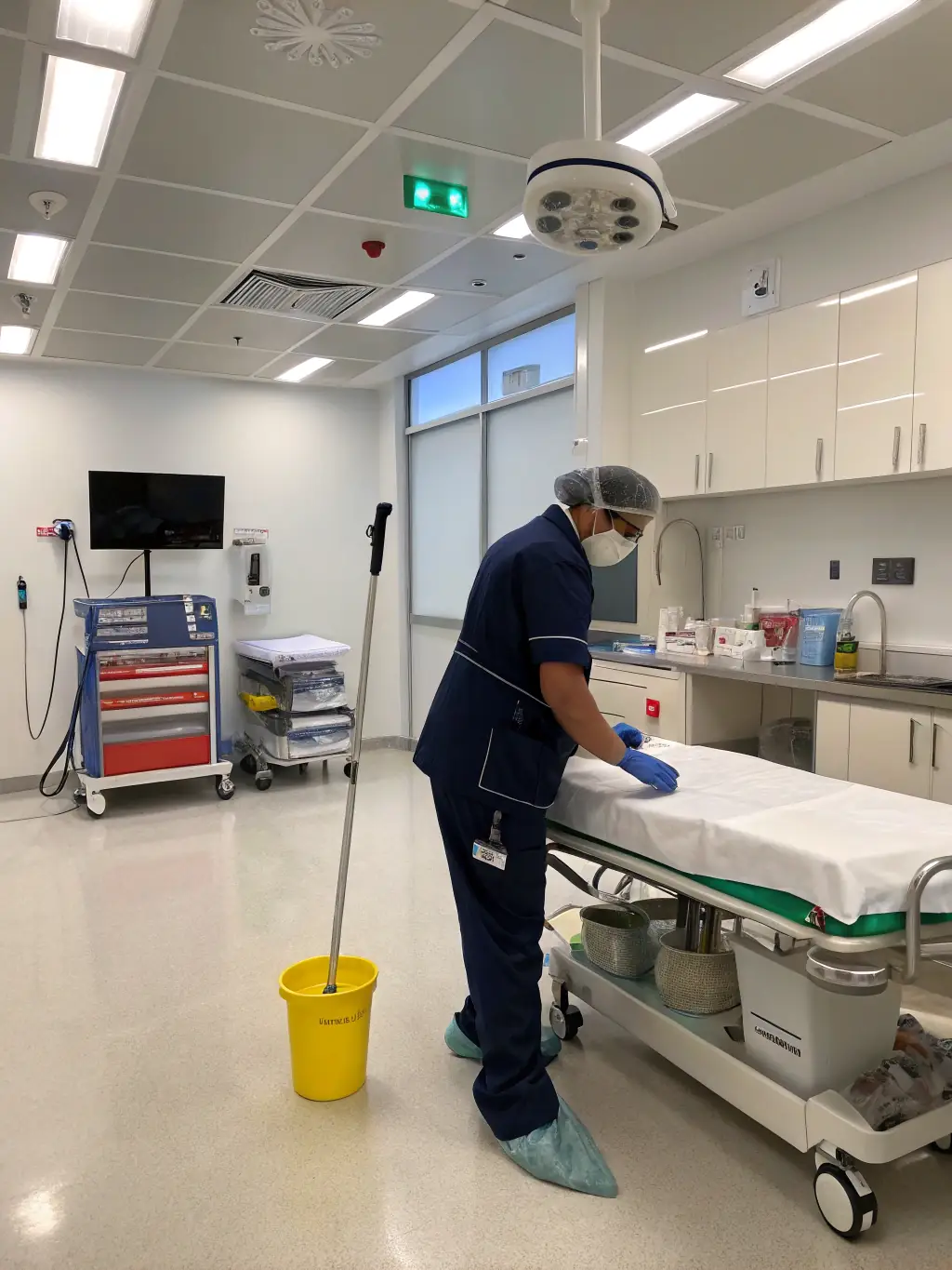 Rengöring av medicinska anläggningar